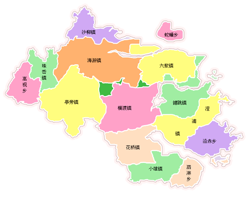 29年(公元0年),分宁海县东南部18乡镇,临海县东北部5